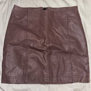 Plum colored Free People skirt